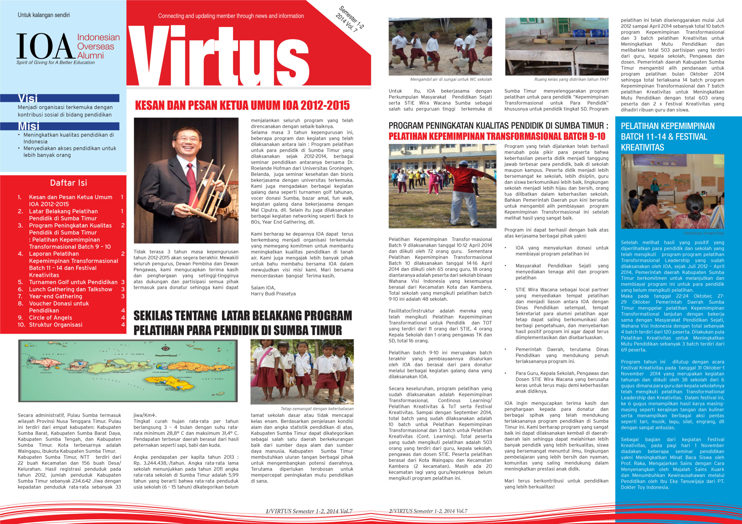 NEWSLETTER VOLUME 7, SEMESTER 1-2, 2014